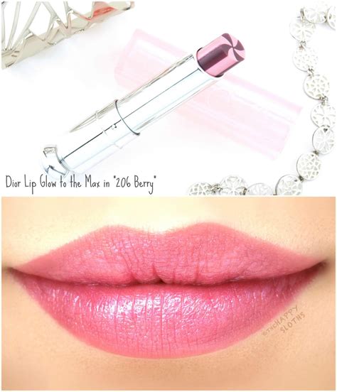 dior addict lip glow to the max 206 berry|Reviewing The New Dior Addict Lip Glow To The Max .